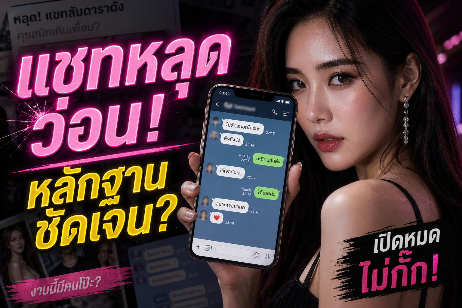 แชทหลุดว่อน! หลักฐานชัดเจน?